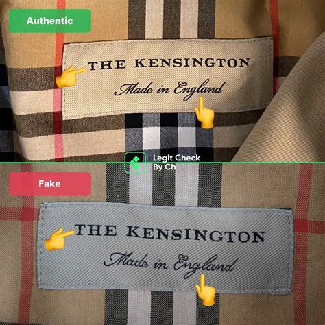 burberry fake goods